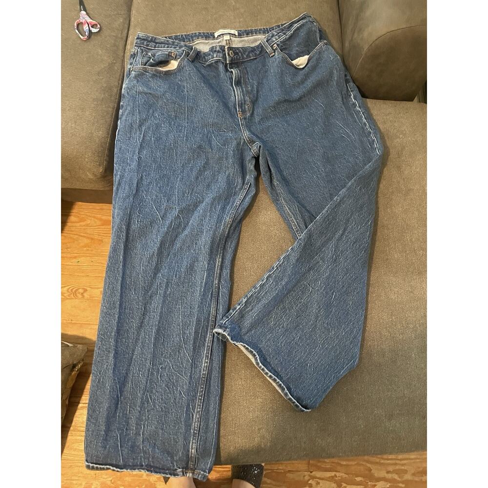 Abercrombie & Fitch Jeans Womens 35 20S 90s Straight Ultra High Rise Curve Love